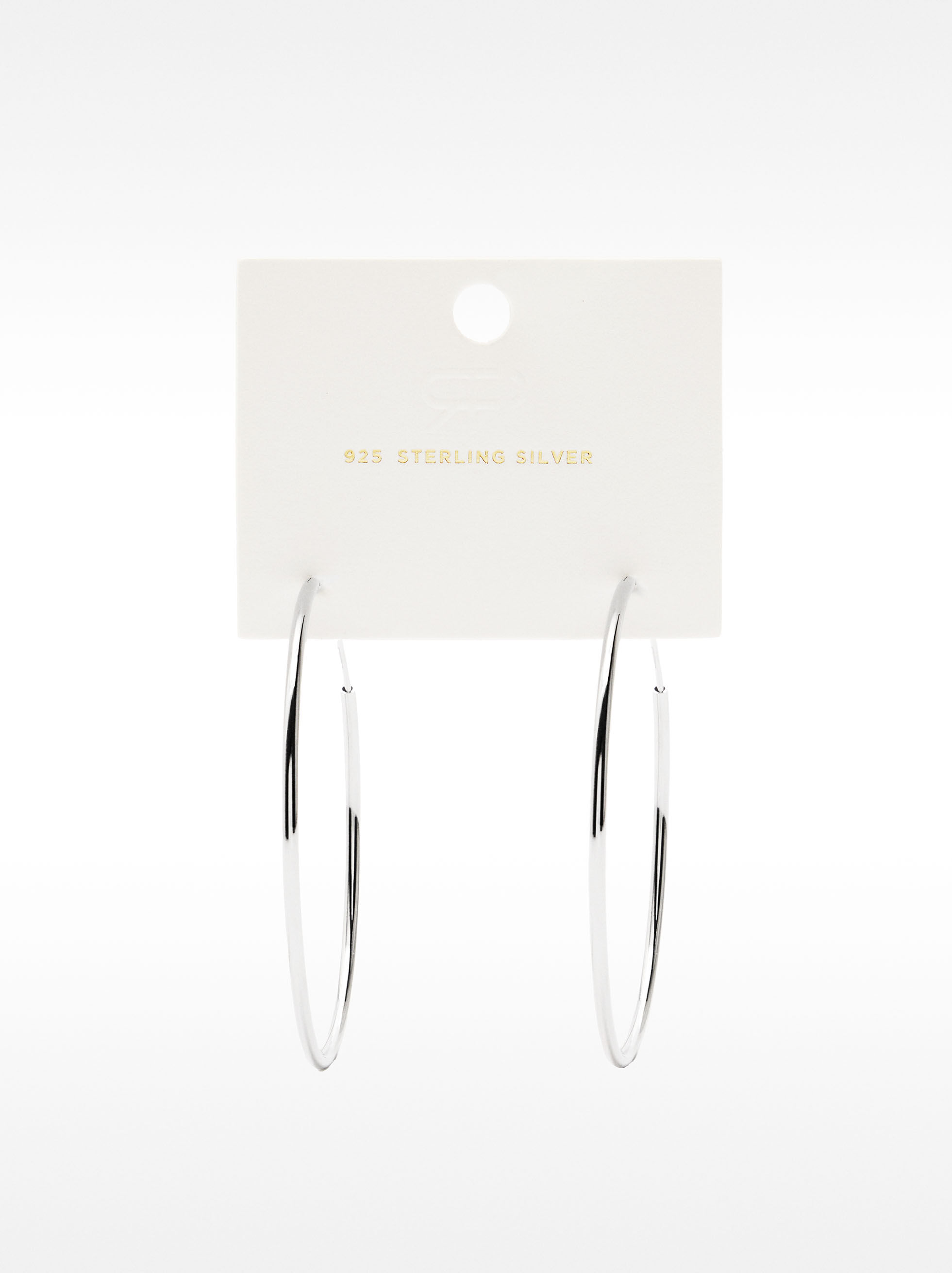 Aros largos de plata 925