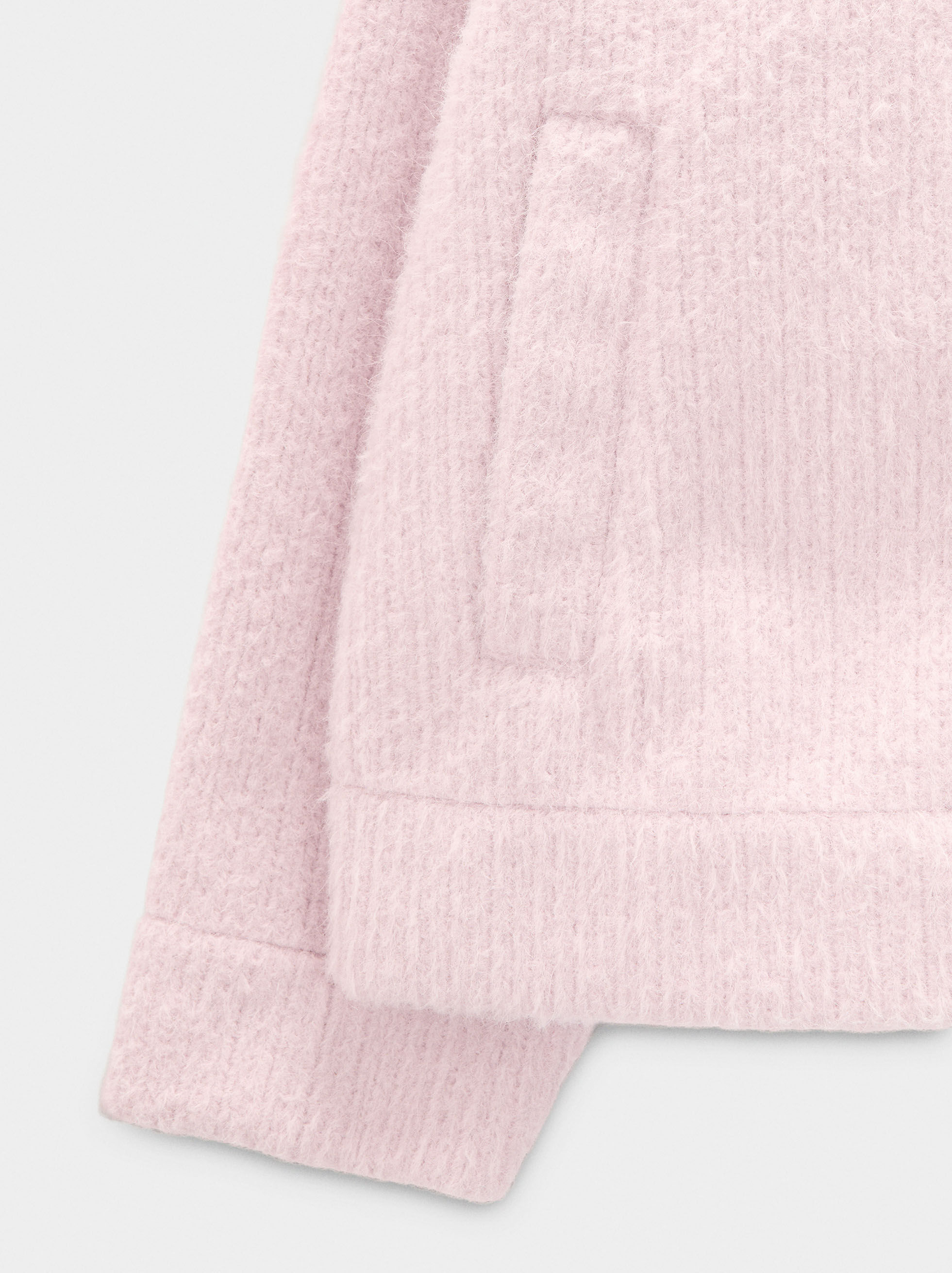 Chaqueta con textura rayada
