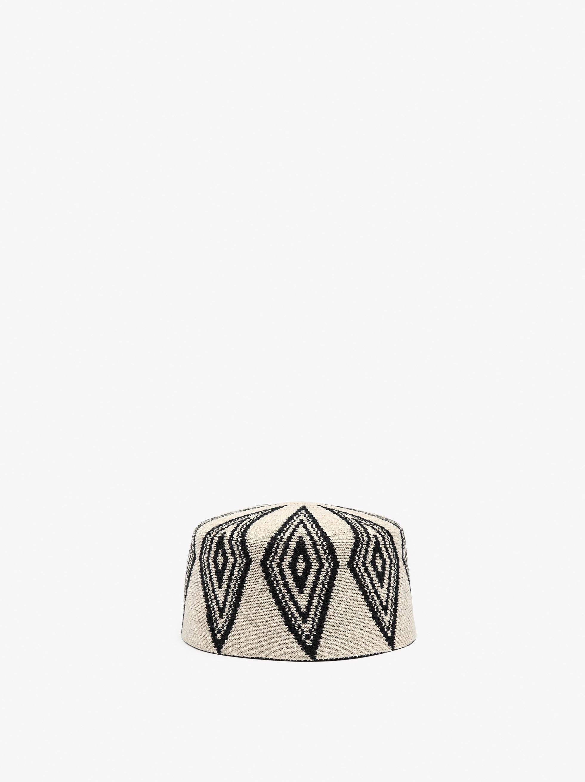 Gorro de malha jacquard