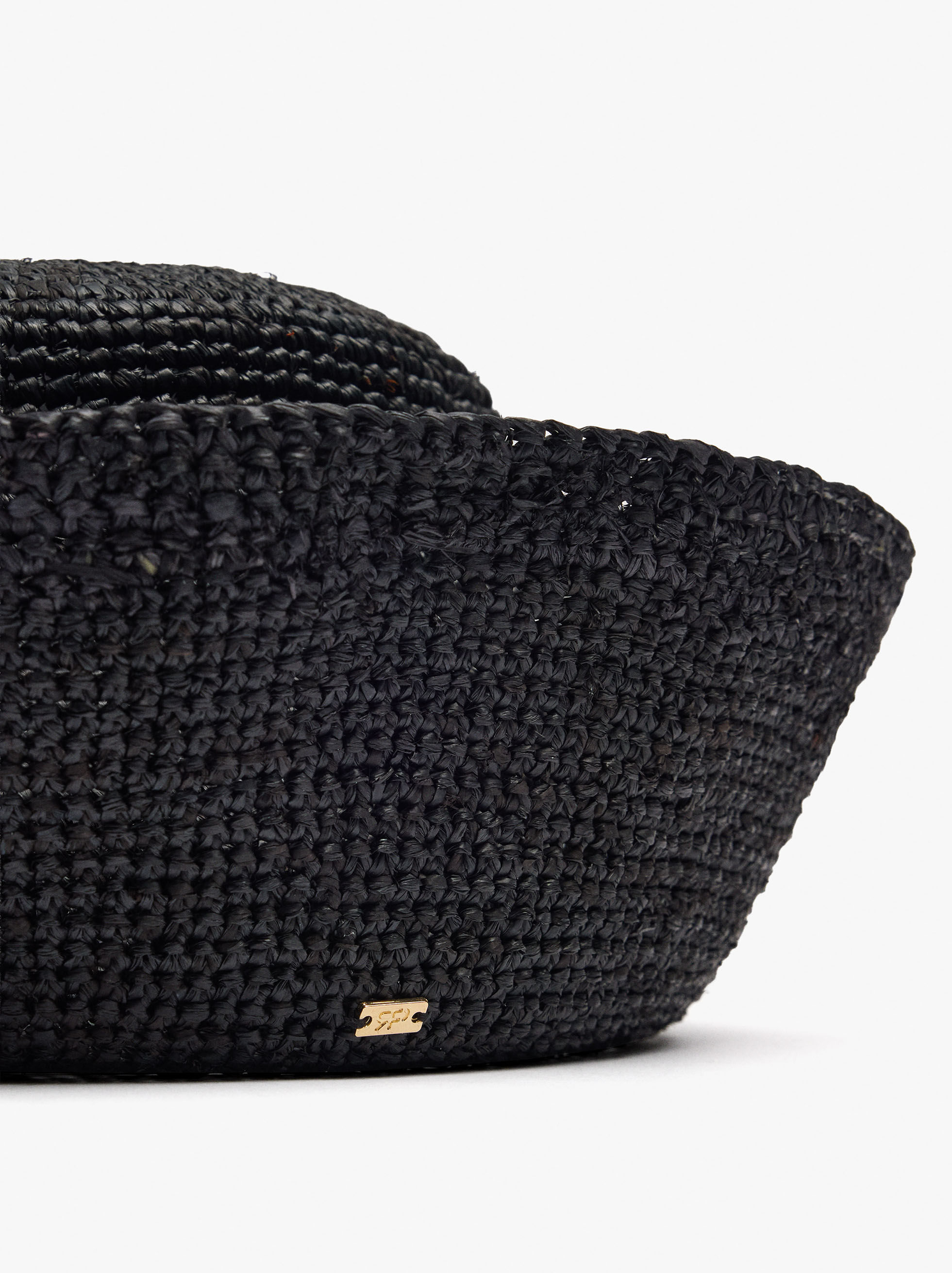 Sombrero pillbox 100% rafia