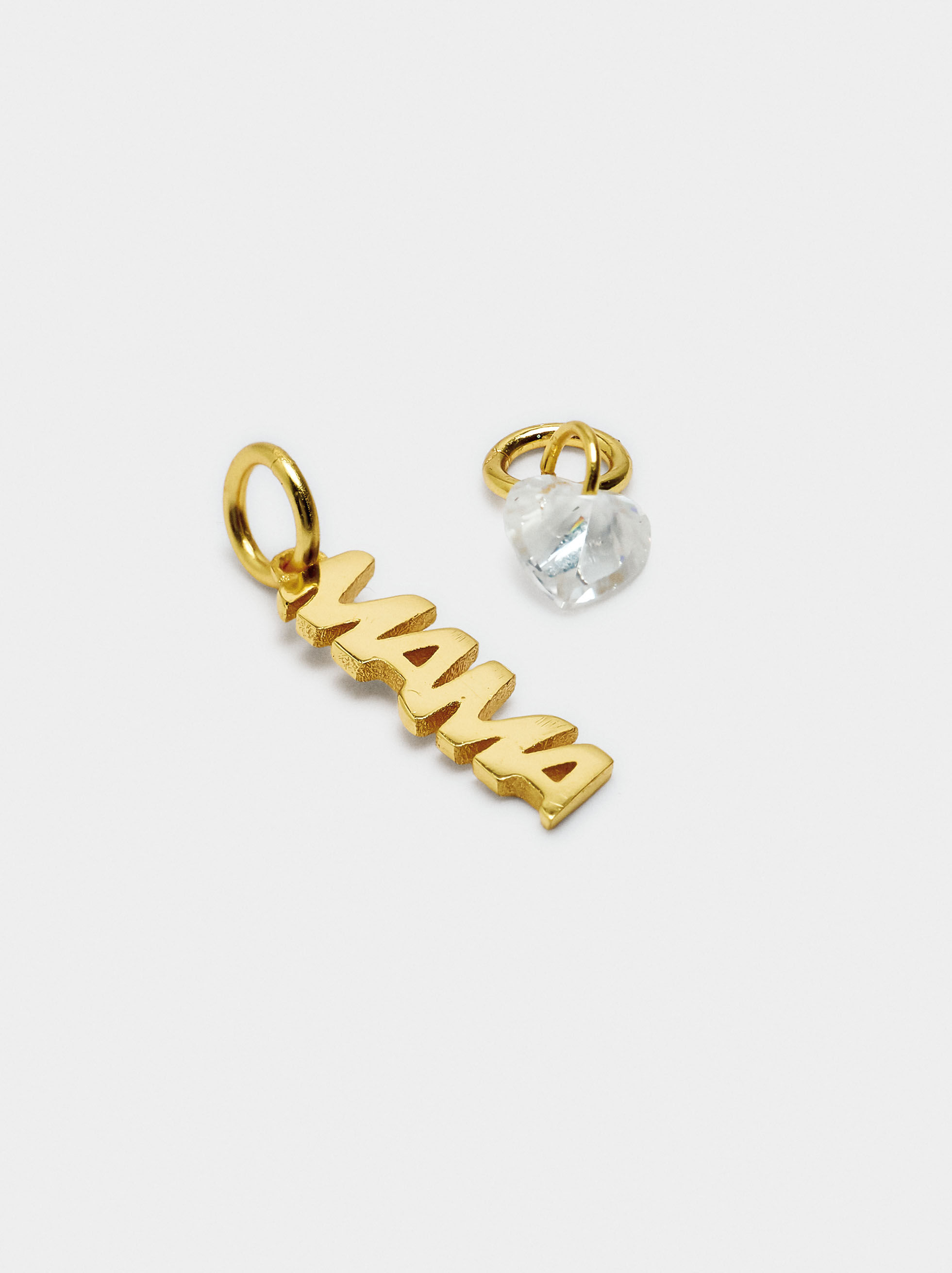 Set de charms MAMA - plata de ley 925