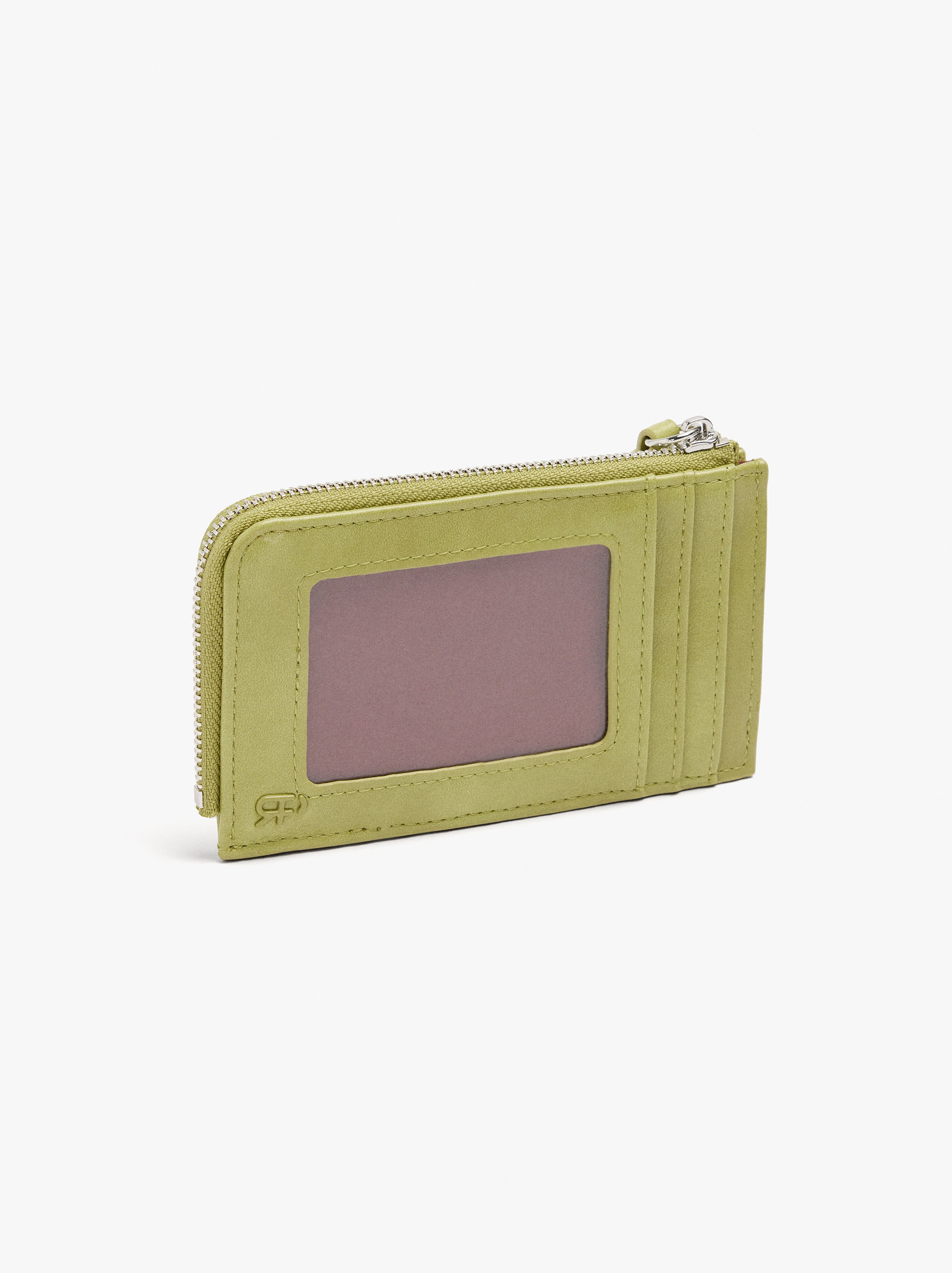 Porta tarjetas con puntillas