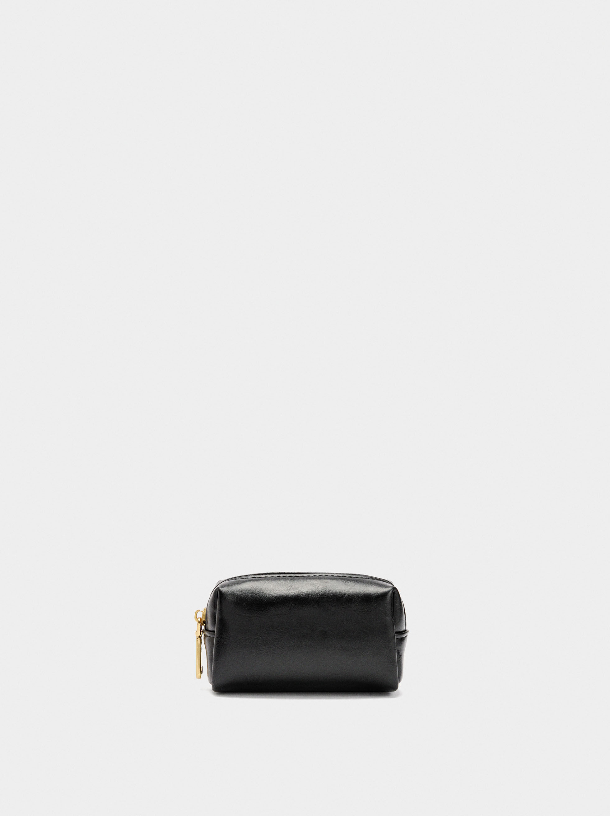 Bolsa para monedas con efecto barnizado