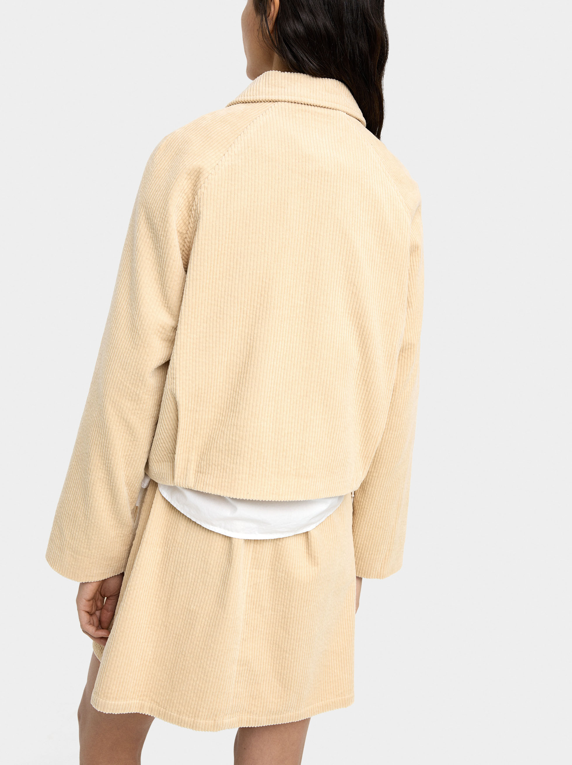 Chaleco de gabardina 100% algodón