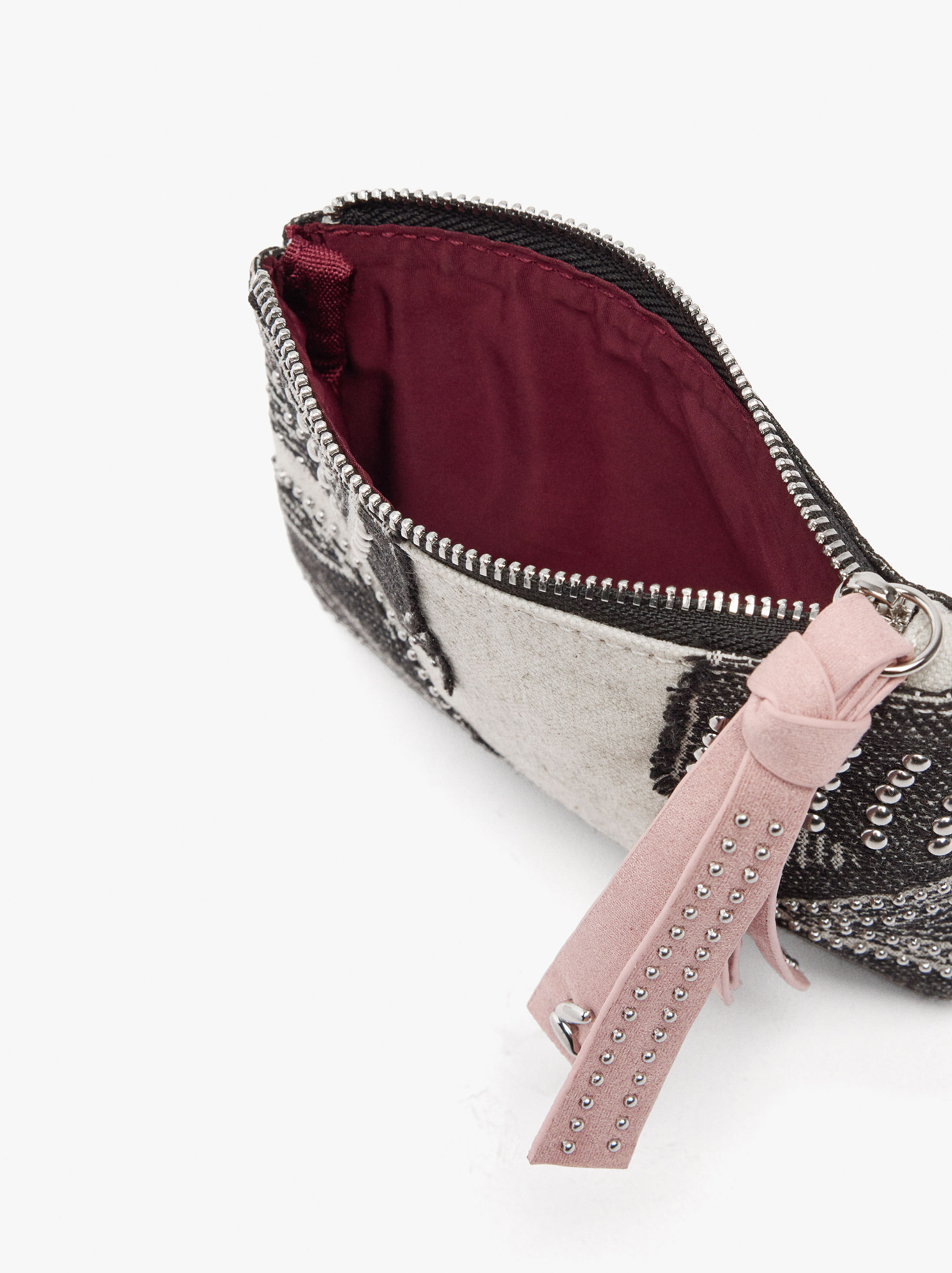 Bolsa para monedas jacquard