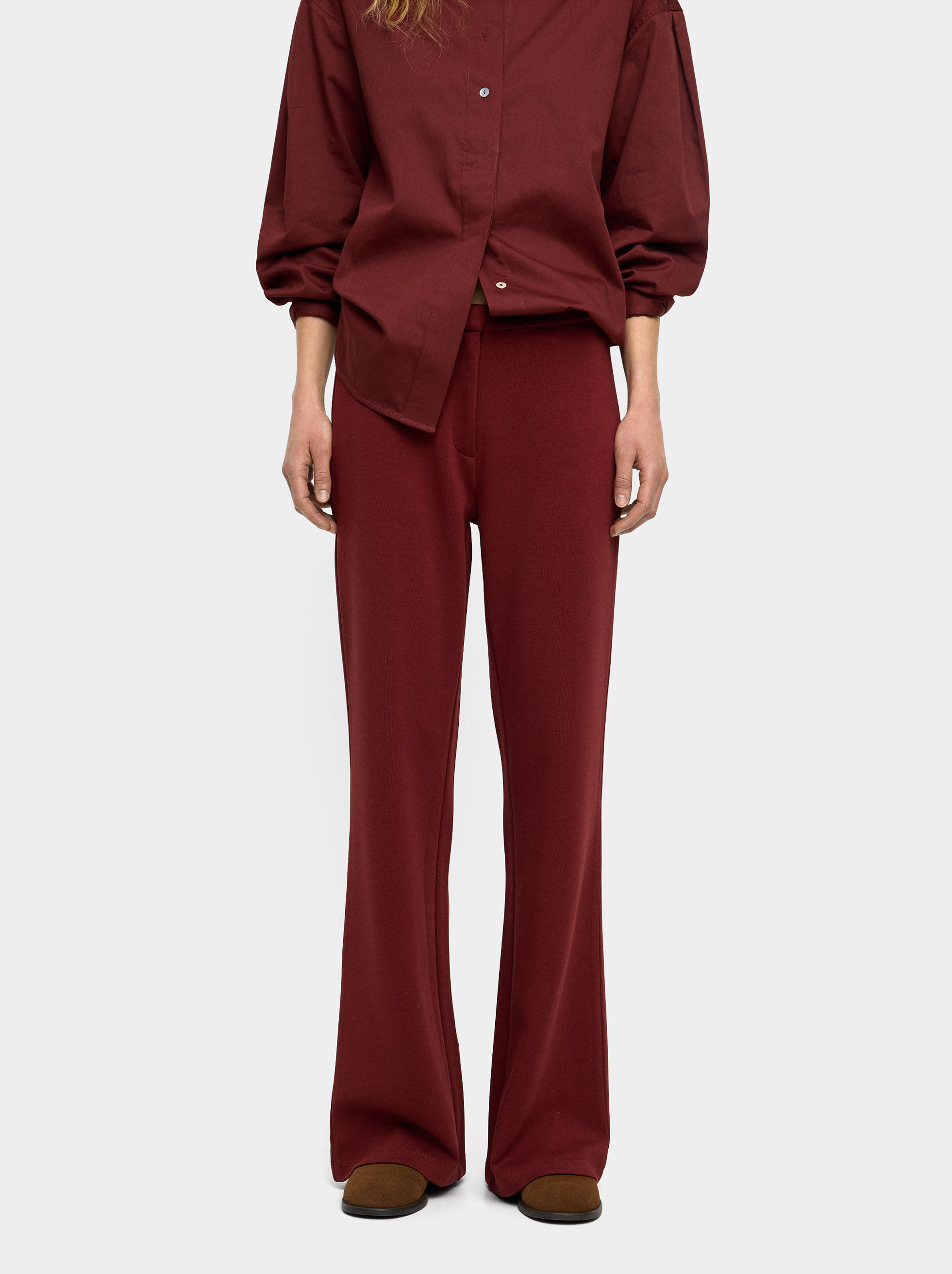 Pantalones de mezcla de algodón