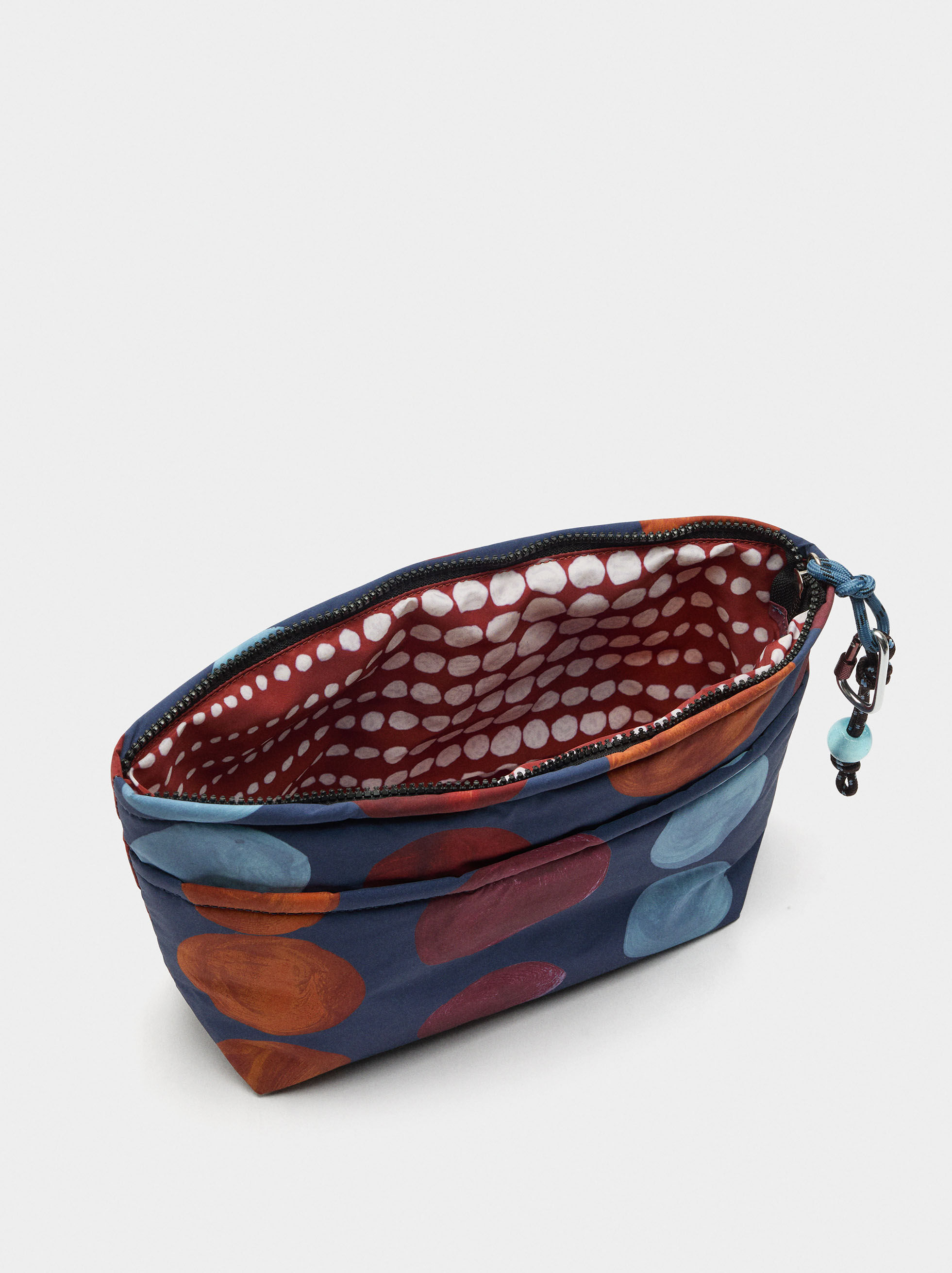 Bolsa para cosméticos de nylon estampado